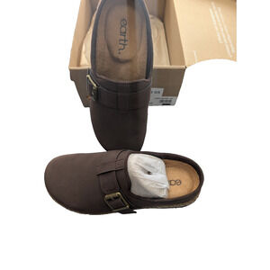 Earth Origins Elisa 3 Womans 6M Dark Brown slip on comfort shoe7
